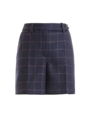 VALENTINO RED: Shorts - Shorts - Tartán