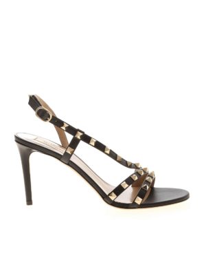 VALENTINO: sandals - Rockstuds sandals in black