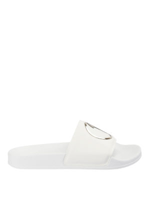 VERSACE COLLECTION: ciabattine mare - Ciabatte con Testa di Medusa