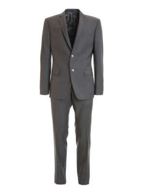 Versace Collection: formal suits - Classic fit wool suit