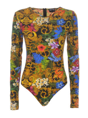 VERSACE JEANS: Blusas - Blusa - Jungle Baroque