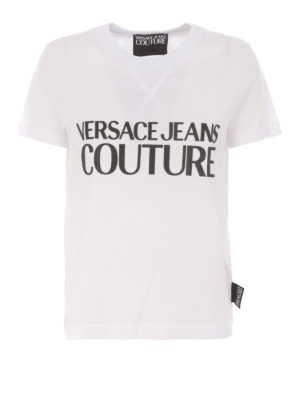 VERSACE JEANS: Camisetas - Camiseta - Blanco
