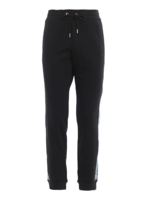 VERSACE JEANS: pantaloni sport - Pantaloni da tuta con bande logo