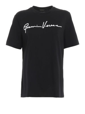 VERSACE: Camisetas - Camiseta - Gv Signature