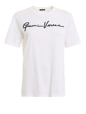 VERSACE: Camisetas - Camiseta - Gv Signature