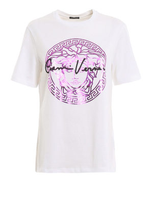 VERSACE: Camisetas - Camiseta - Blanco