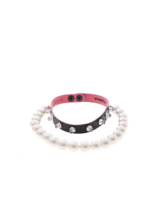 Vivetta: Pulseras y brazaletes - Brazalete - Blanco