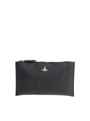 VIVIENNE WESTWOOD: Bolso clutch - Bolso Clutch - Negro