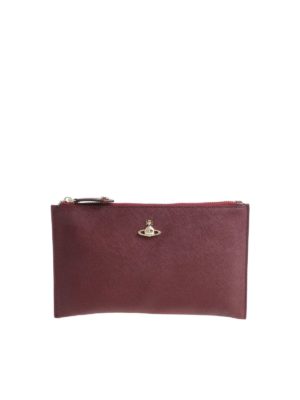 VIVIENNE WESTWOOD: Bolso clutch - Bolso Clutch - Rojo