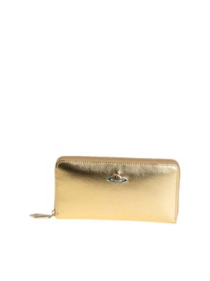 VIVIENNE WESTWOOD: Carteras y monederos - Carteras Y Monederos - Dorado