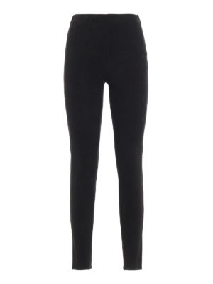 WEEKEND MAX MARA: leather trousers - Eros leggings