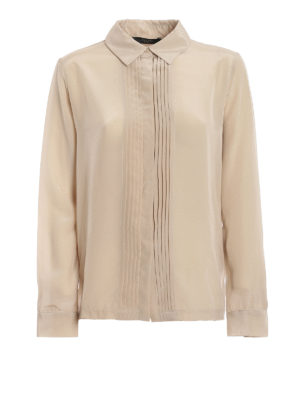 WEEKEND MAX MARA: shirts - Ordito silk front shirt