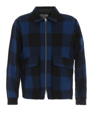 WOOLRICH: giacche casual - Giaccone in misto lana scozzese Heritage