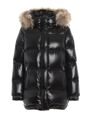 WOOLRICH: Lange Daunenmäntel - Daunenmantel - Schwarz