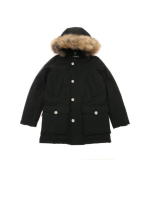 WOOLRICH: padded coats - Artic Parka Hc jacket in black