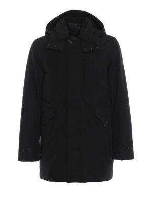 WOOLRICH: cappotti imbottiti - Parka imbottito Paddock nero