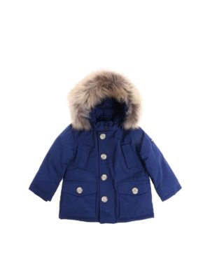 WOOLRICH: padded coats - Blue 