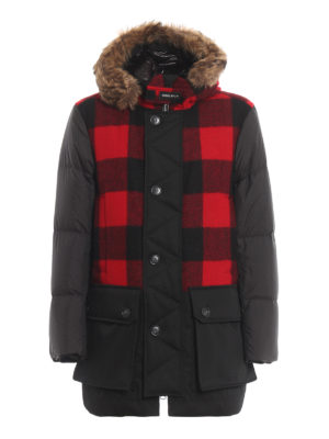 WOOLRICH: cappotti imbottiti - Piumino lungo Buffalo Wool Parka