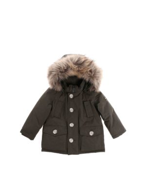 WOOLRICH: padded coats - Green 