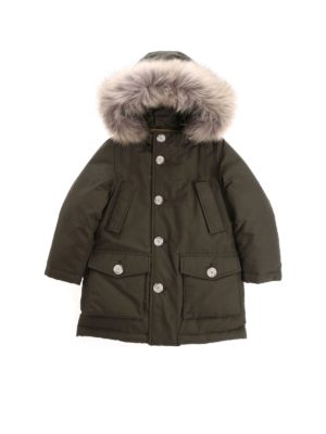 WOOLRICH: padded coats - Green 
