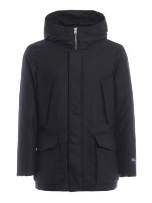 WOOLRICH: cappotti imbottiti - Piumino Mountain Parka in lana Loro Piana