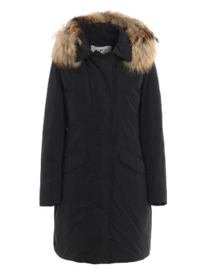 WOOLRICH: Lange Daunenmäntel - Daunenmantel - Schwarz