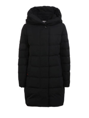 WOOLRICH: Lange Daunenmäntel - Daunenmantel - Schwarz