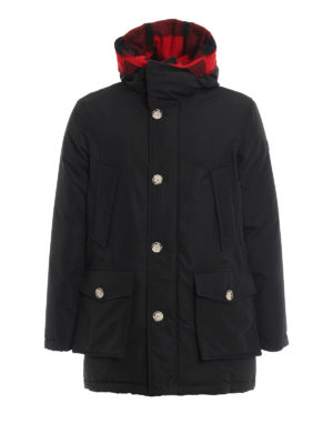 WOOLRICH: padded coats - Reversible padded parka