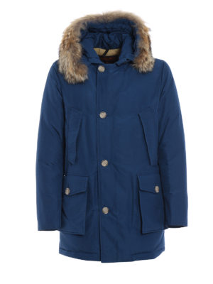 WOOLRICH: cappotti imbottiti - Piumino bluette Arctic Parka