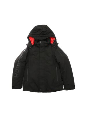 WOOLRICH: padded coats - Ski down jacket in black