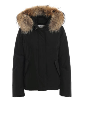 WOOLRICH: Kurze Daunenjacken - Daunenjacke - Schwarz