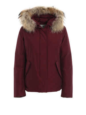 WOOLRICH: Kurze Daunenjacken - Daunenjacke - Amethyst