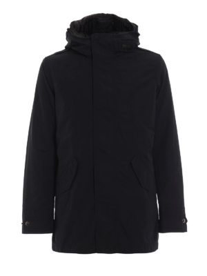 WOOLRICH: parka - Wax Mountain Parka con piumino staccabile