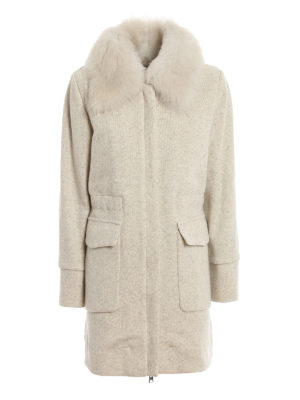 WOOLRICH: Kurze Mäntel - Kurzer Mantel - Beige
