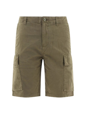 WOOLRICH: Trousers Shorts - Cotton cargo shorts