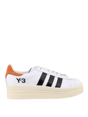 Y-3: trainers - Y-3 Hicho leather sneakers