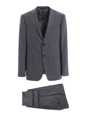 Z Zegna: formal suits - Wool and mohair two-piece suit