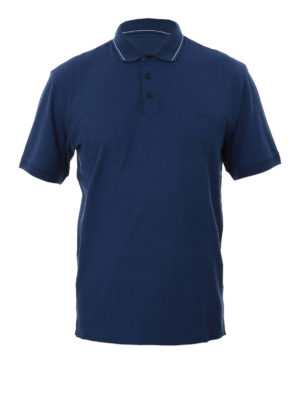 Z ZEGNA: polo - Polo in jersey blu