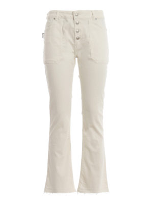 ZADIG&VOLTAIRE: jeans bootcut - Jeans bianchi Londa Stretch