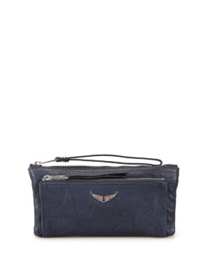 ZADIG&VOLTAIRE: pochette - Pochette Etoile in pelle