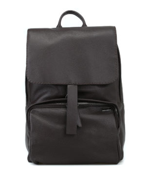 ZANELLATO: zaini - Zaino Ildo Dollarone in pelle a grana