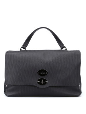 ZANELLATO: borse a tracolla - Postina M+ Cachemire Blandine nera