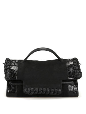 ZANELLATO: borse a spalla - Borsa Nina S Mandriano nera