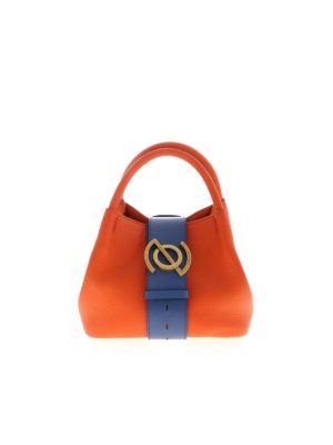 ZANELLATO: shoulder bags - Zoe Baby Pure Line handbag in orange