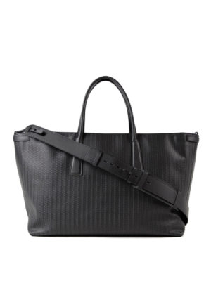 Zanellato: totes bags - Black Cachemire Blandine Duo L tote