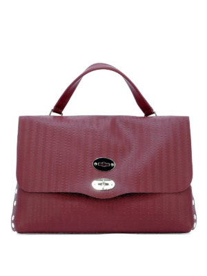 ZANELLATO: shopper - Postina M Cachemire Blandine bordeaux