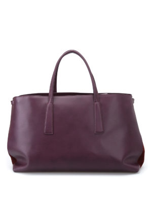 ZANELLATO: shopper - Duo L-Original Silk pelle e nabuk