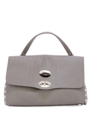 ZANELLATO: shopper - Postina S Cachemire Blandine grigio chiaro