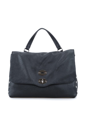 ZANELLATO: shopper - Postina M Daily in pelle martellata