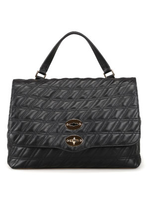 ZANELLATO: shopper - Borsa Postina M Zeta matelassé
